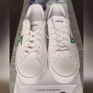 Tretorn Makenzie Lace Up Sneakers in White Size 8